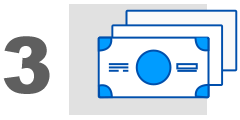 Receive your money in advance